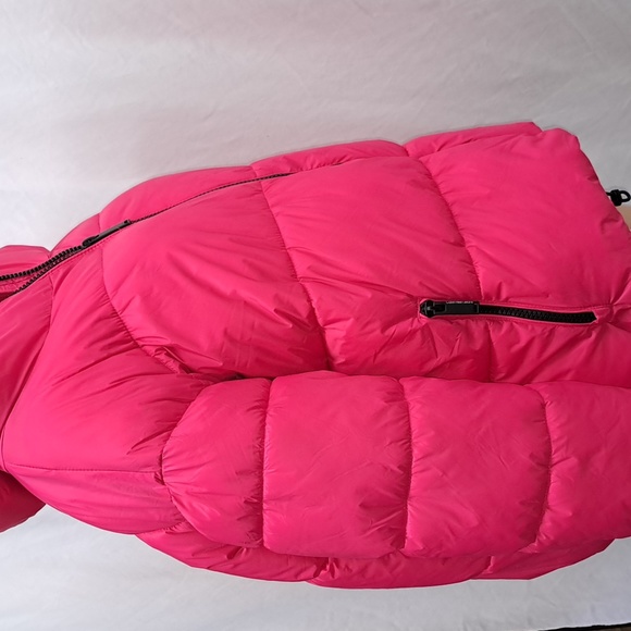 Calvin Klein Jeans Trendy Plus Size Hooded Puffer Jacket - 1X - Picture 7 of 15